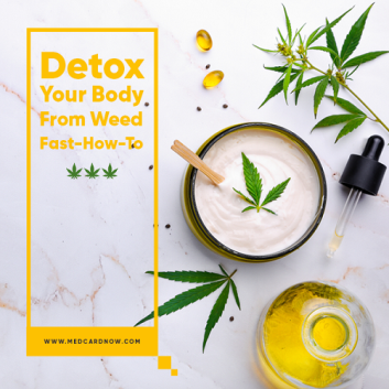how to detox your body from weed