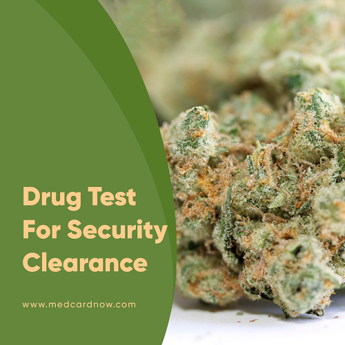 Drug Test for Security Clearance