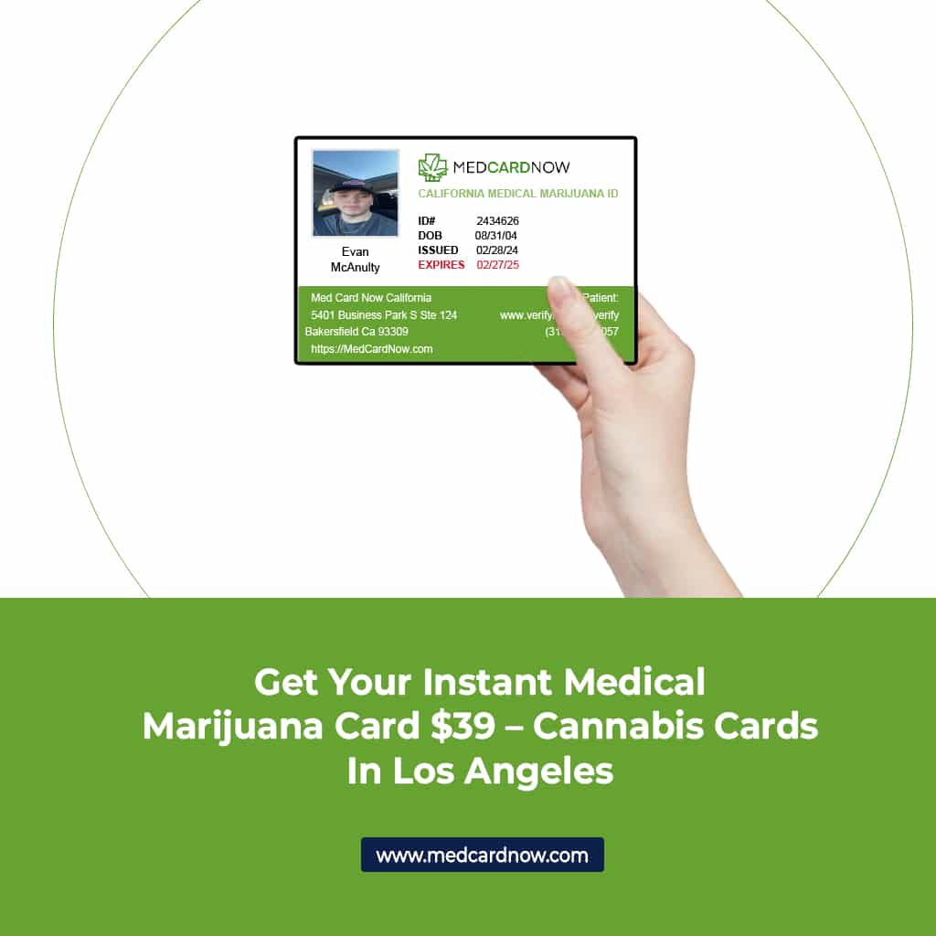 Medical marijuana card in Los Angeles