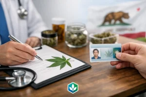 Medical Recommendation vs State Card in California